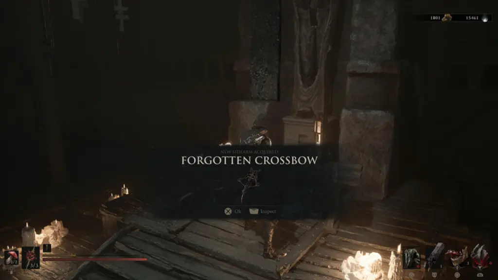 The Forgotten Crossbow, as seen in Mortal Shell 2.