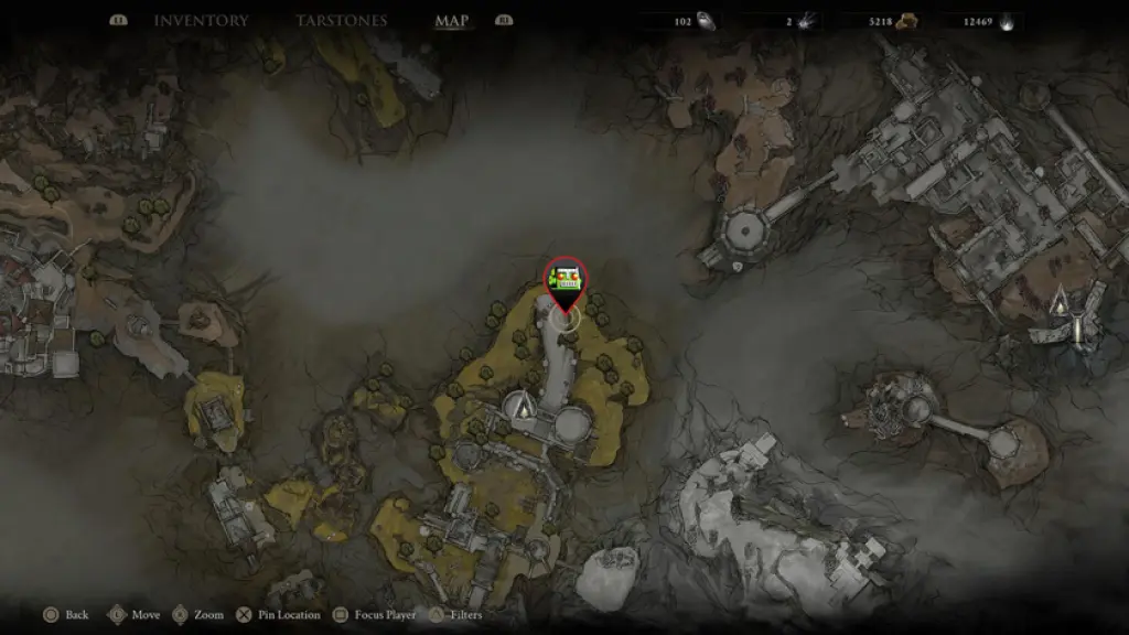 The Triarch Repeater location.