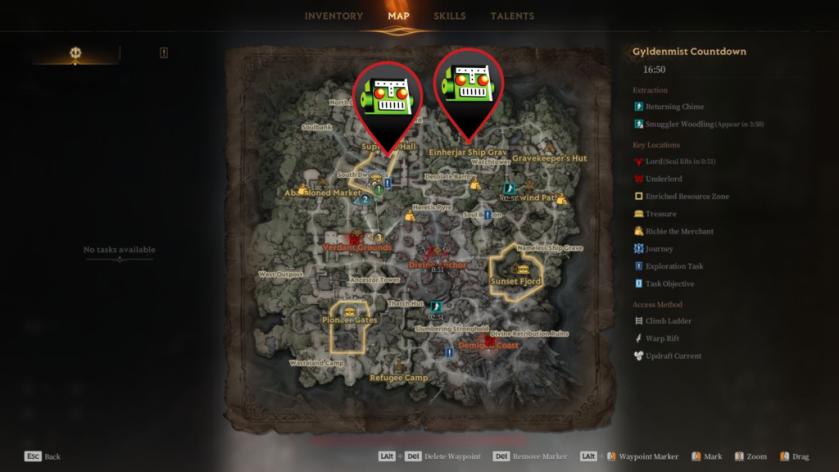 Watchtower chest key location in Mistfall Hunter