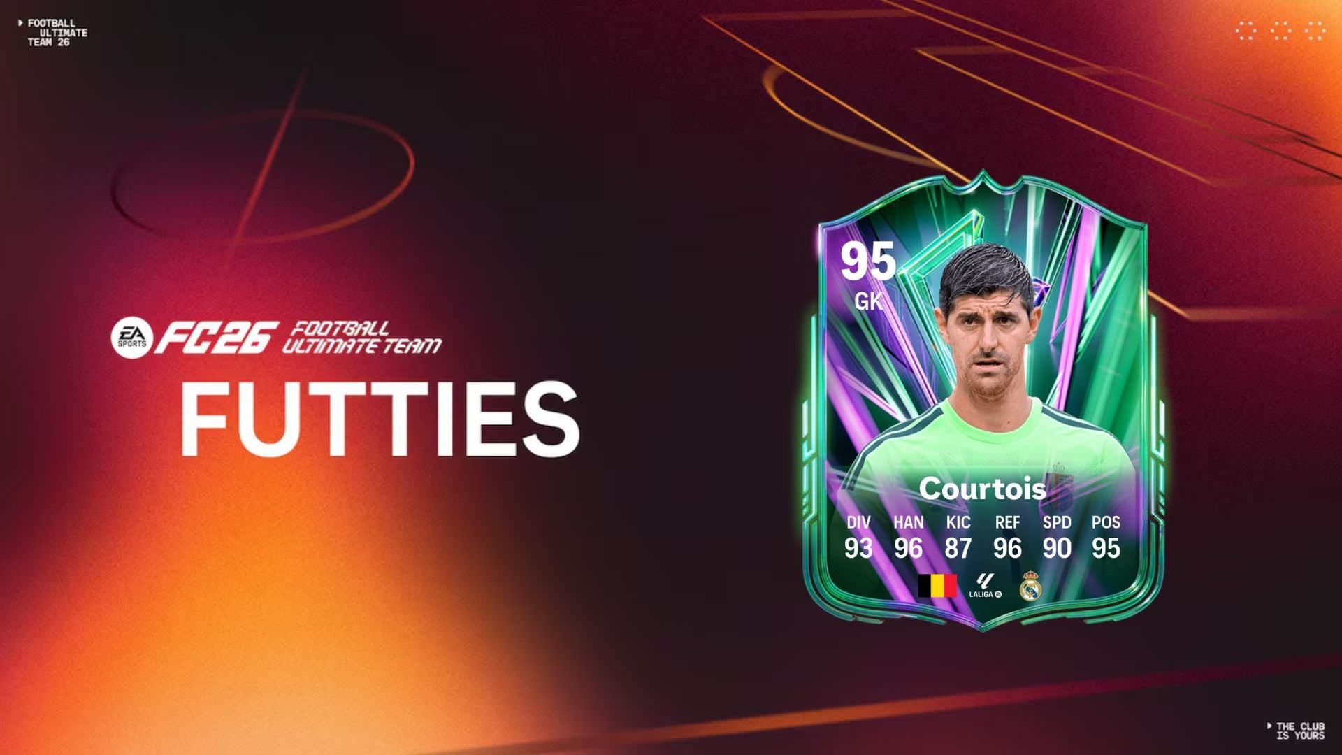 Courtois Glory Hunters in FC 26