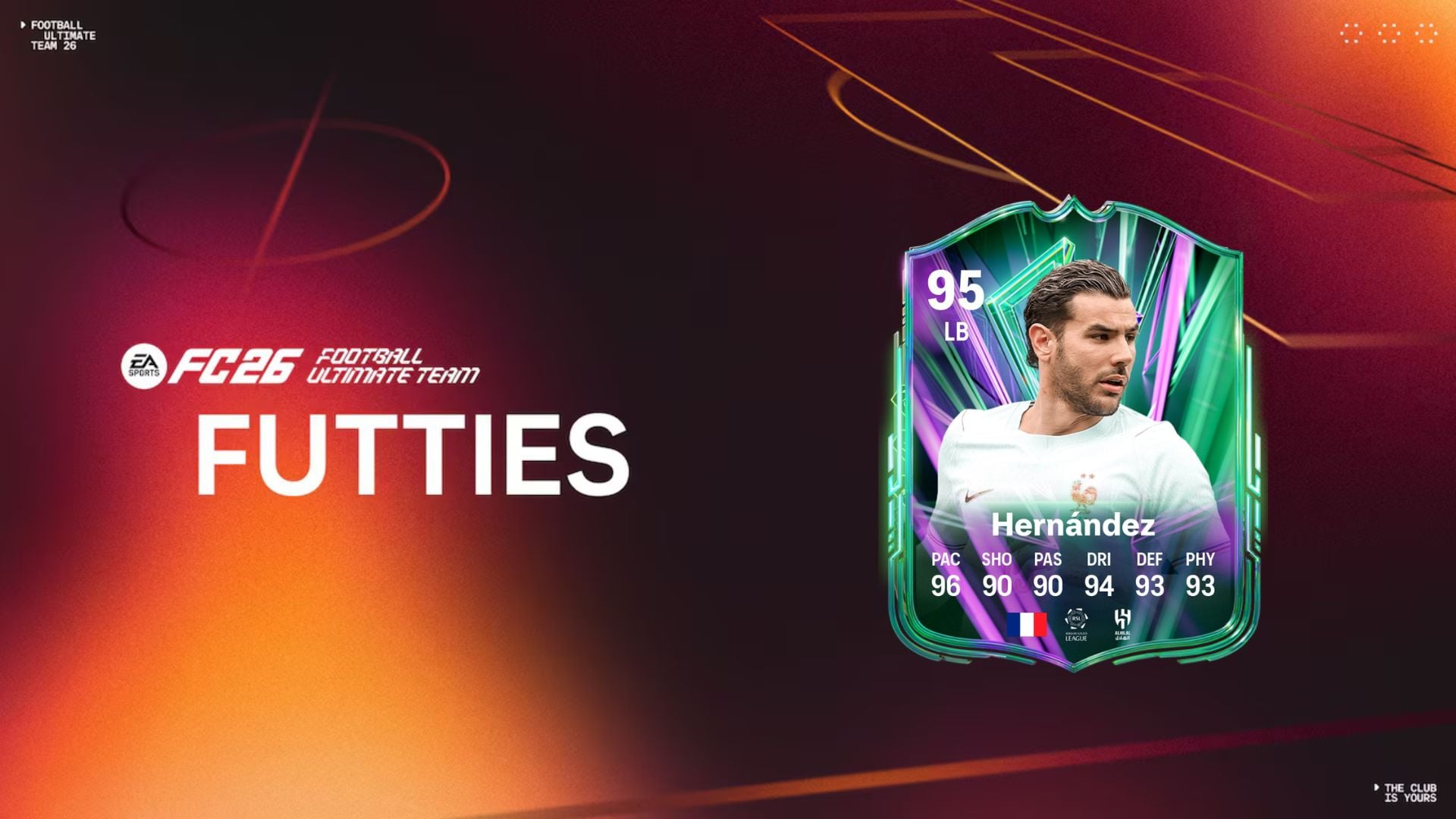 Theo Hernandez Glory Hunters in FC 26