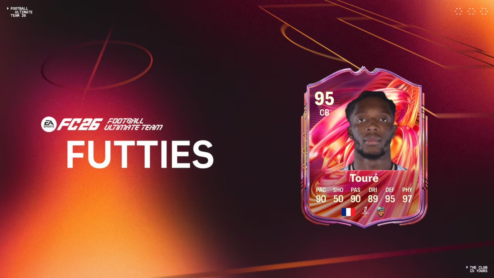 Isaak Toure FUTTIES item in FC 26