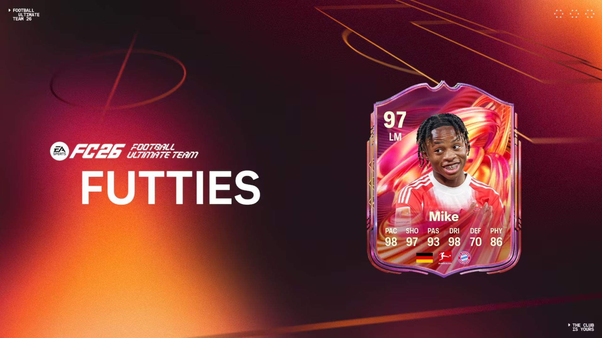 Wisdom Mike FUTTIES in FC 26