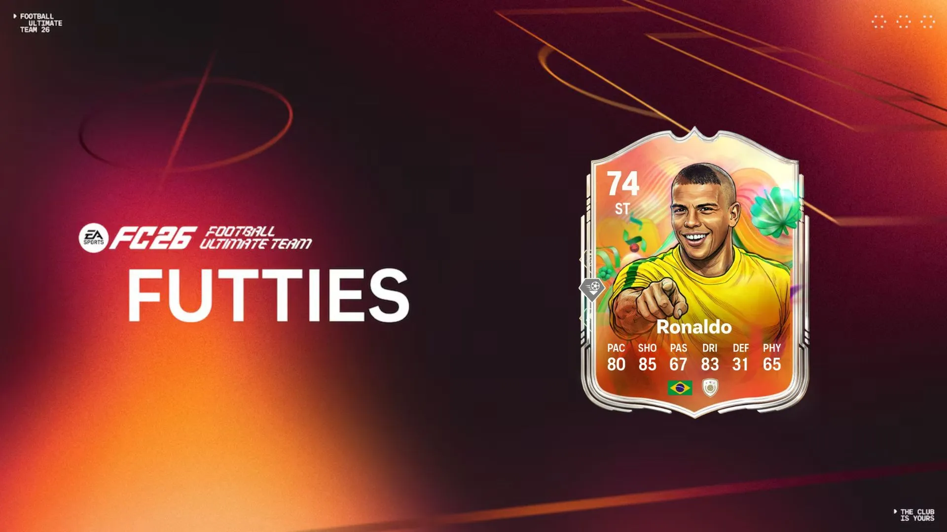 Ronaldo WTSS Icon in FC 26