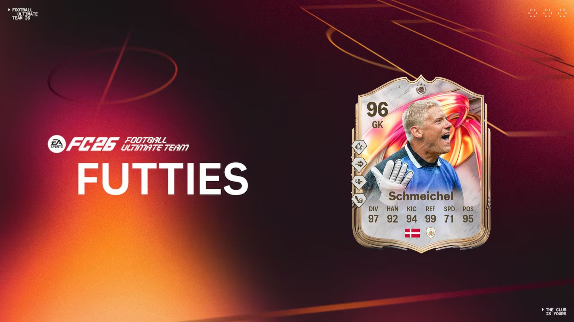 Schmeichel FUTTIES Icon in FC 26