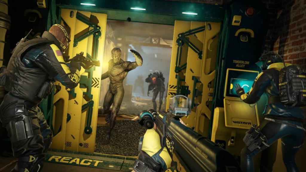 Rainbow operators fight off bioweapons called Archaeans in Rainbow Six Extraction.