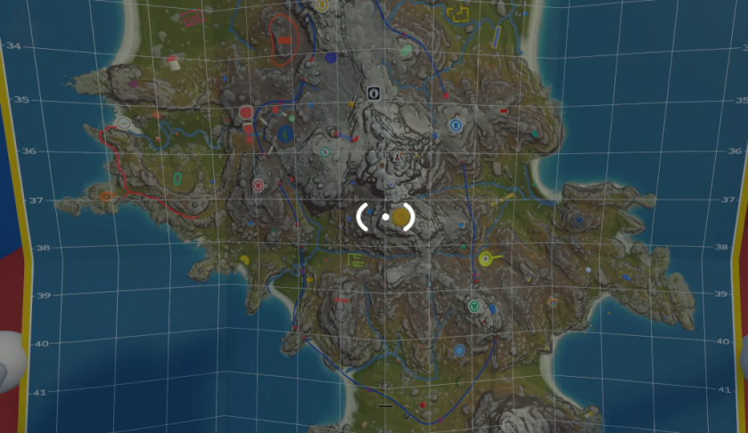 The Map in Big Walk