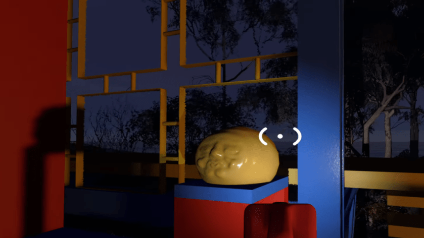 Yellow Gold Mask puzzle