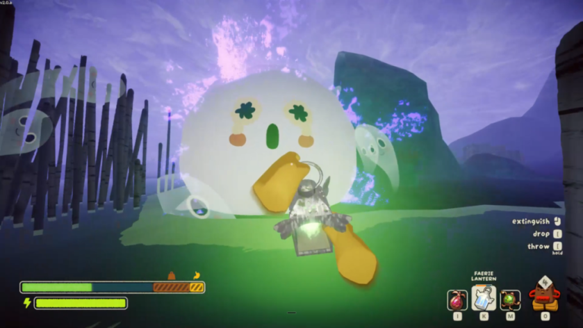 Burning the ghost in PEAK