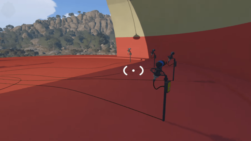 Mics in the Red Puzzle in Big Walk