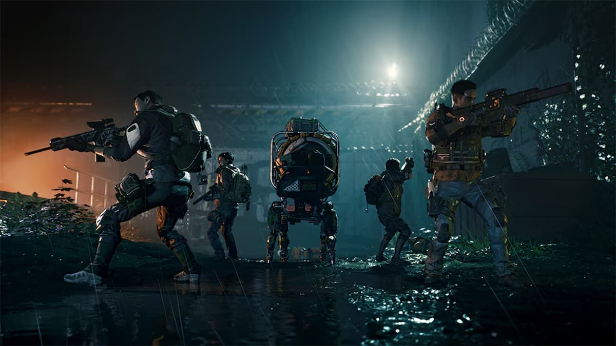 Players playing together in The Division 2