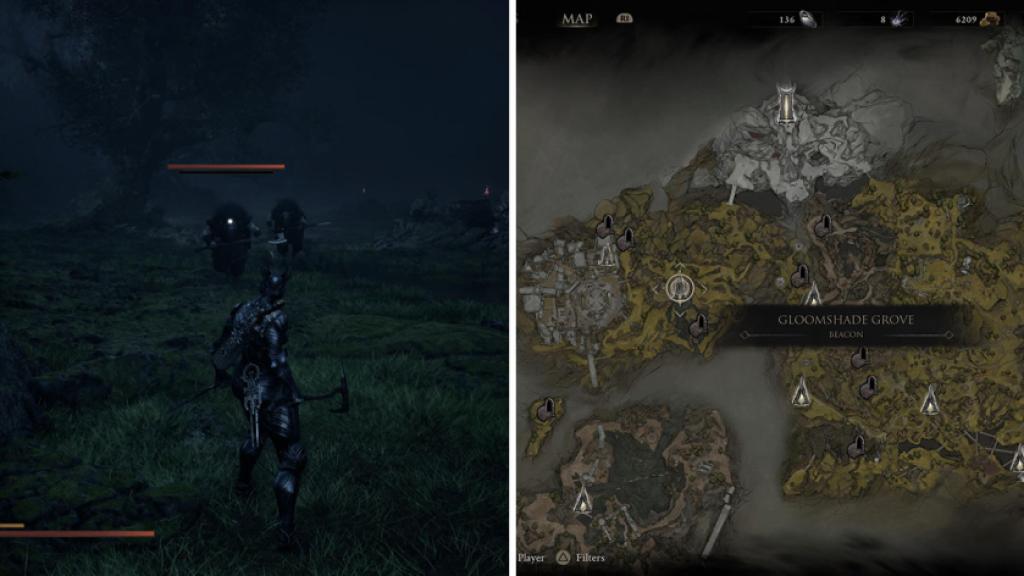 The best Gloom farming spot in Mortal Shell 2.