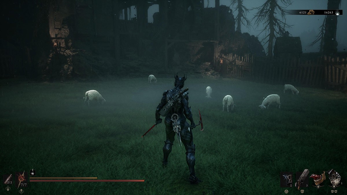 The Sunken City pasture.