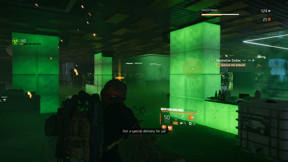 Surviving the ambush in the Platinum Lounge