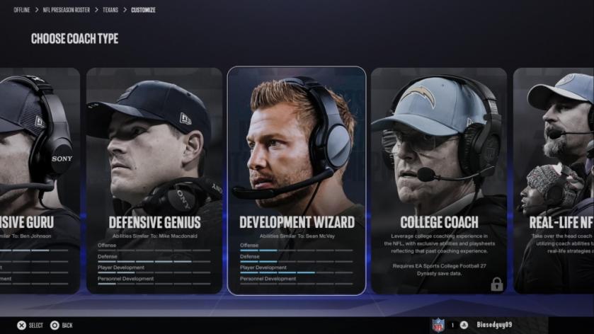 Development Guru in Madden NFL 27