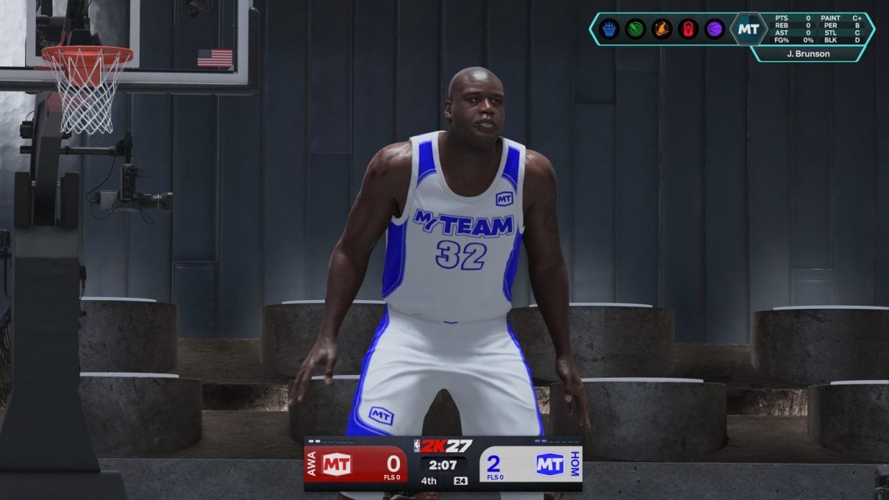 Shaqille O'Neal in NBA 2K27