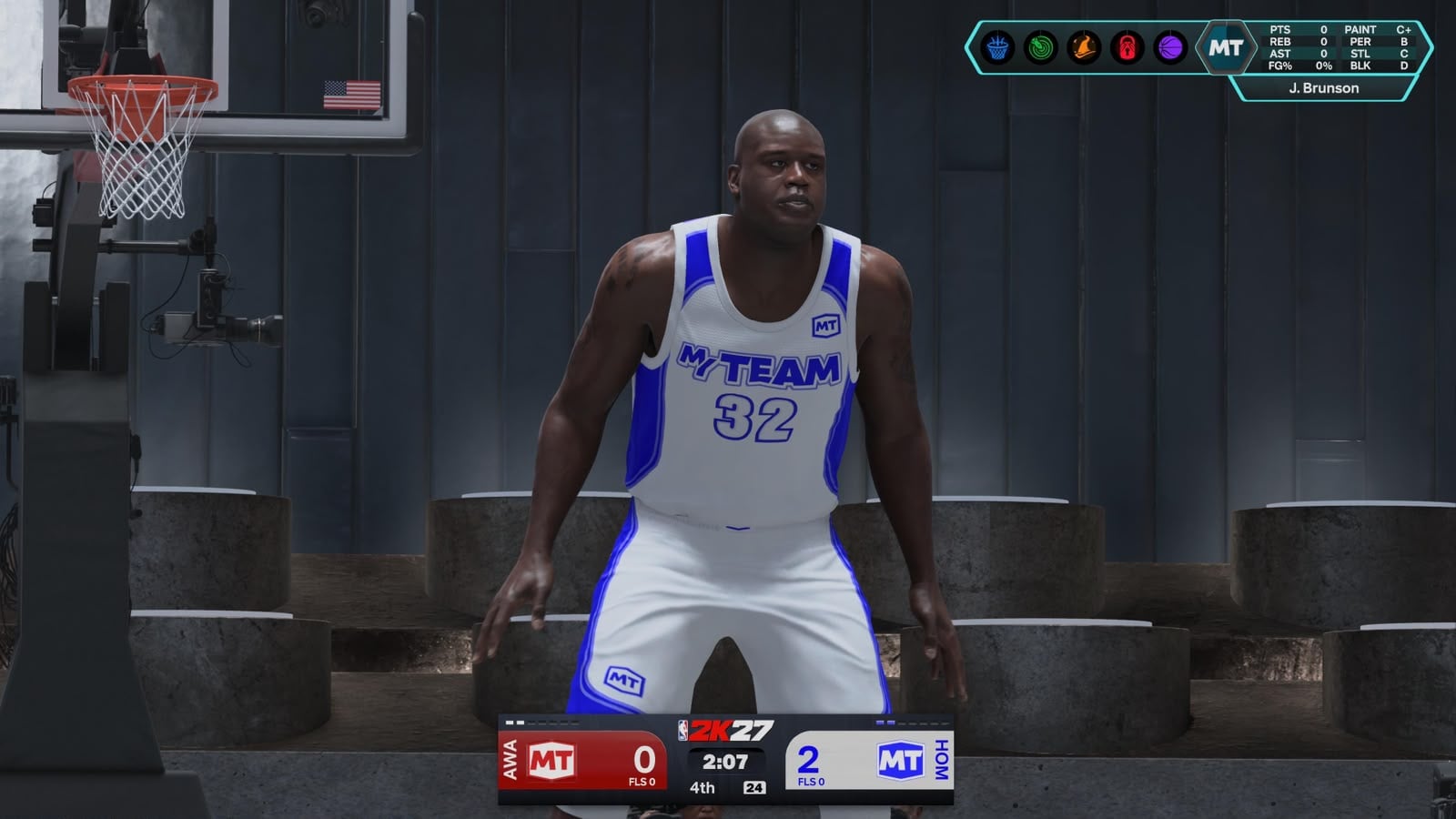 Shaqille O'Neal in NBA 2K27