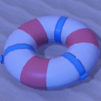 Big swim ring in pokopia