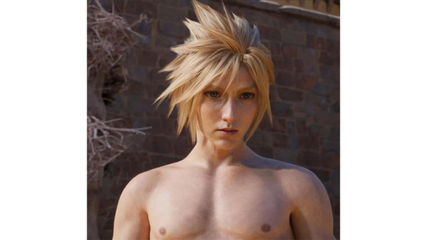 Shirtless Cloud on DLSS 5