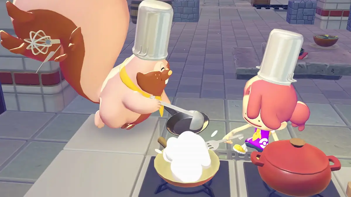 Cooking in Pokopia
