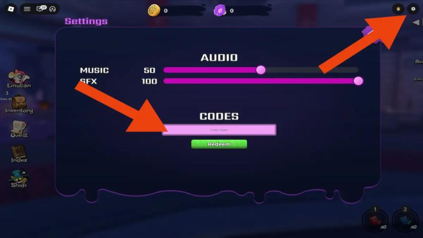emotia escape how to redeem codes