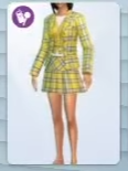 Clueless kit full body outfit in the sims