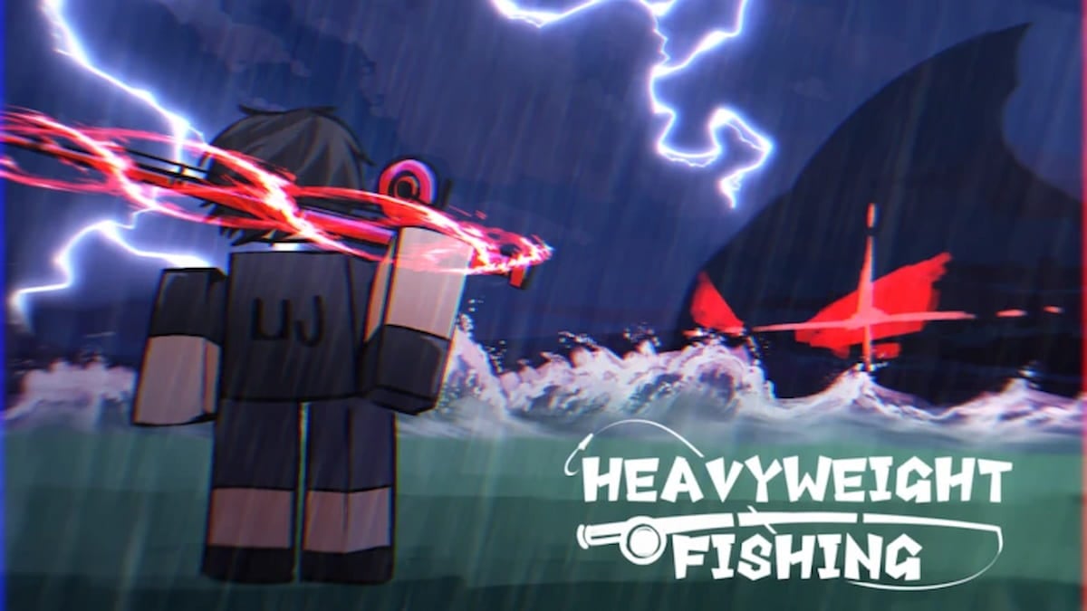 Heavyweight Fishing logo and artwork