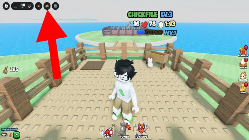 How to redeem Grow a Chicken Fighter codes.