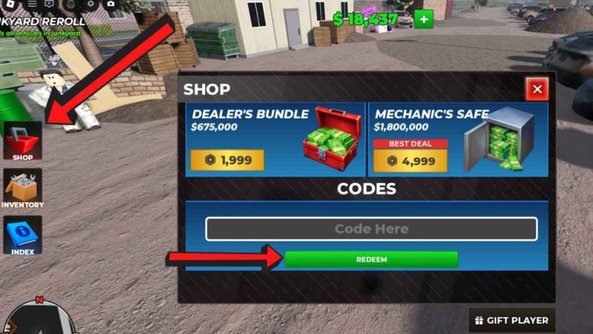 How To Redeem Junk Mechanics Roblox Codes