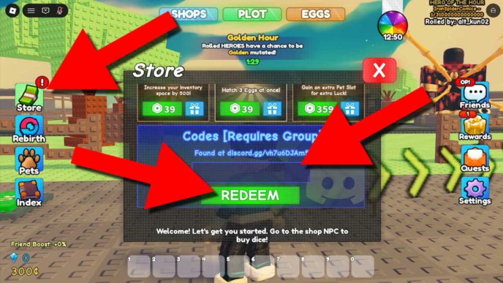 How to redeem Spin a Superhero codes