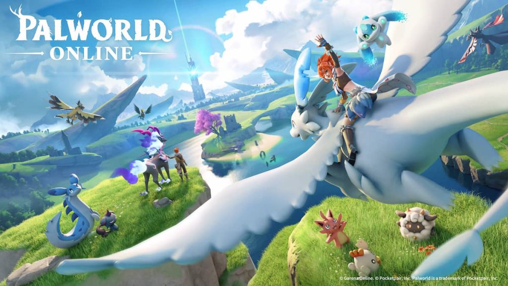 Palworld Online splash art