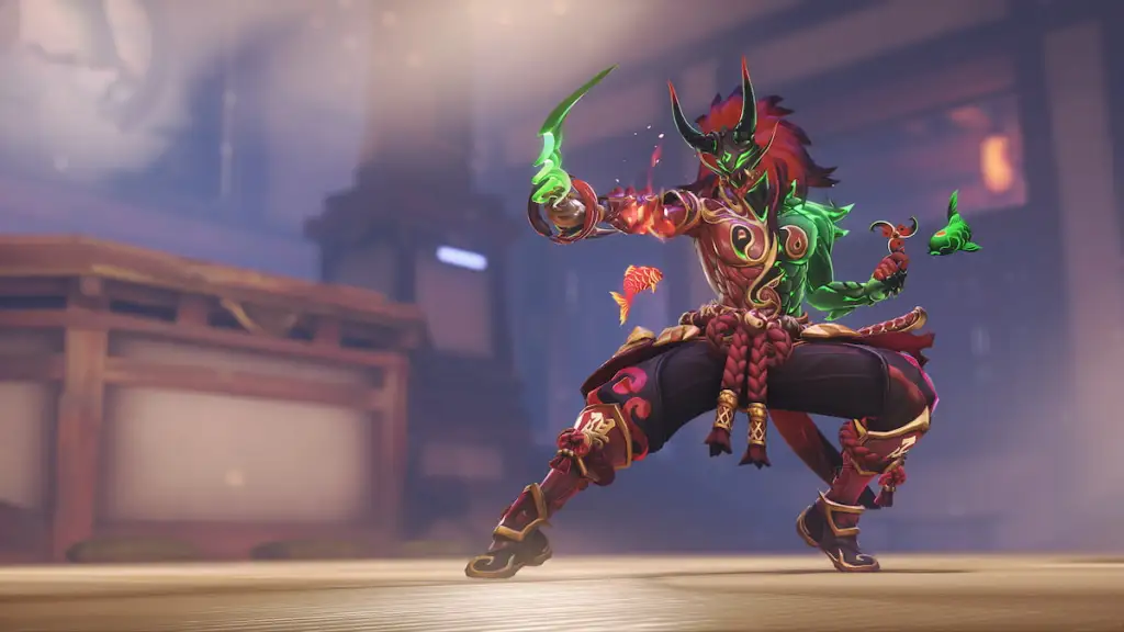 Overwatch Genji season 4 Mythic skin