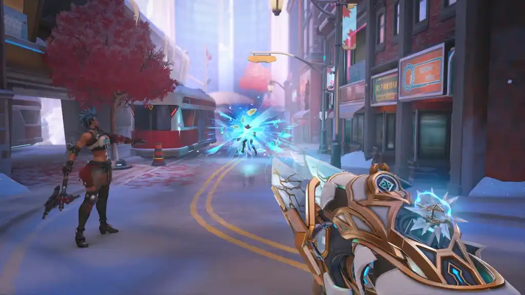 Sojourn Overwatch season 4 Mythic weapon skin
