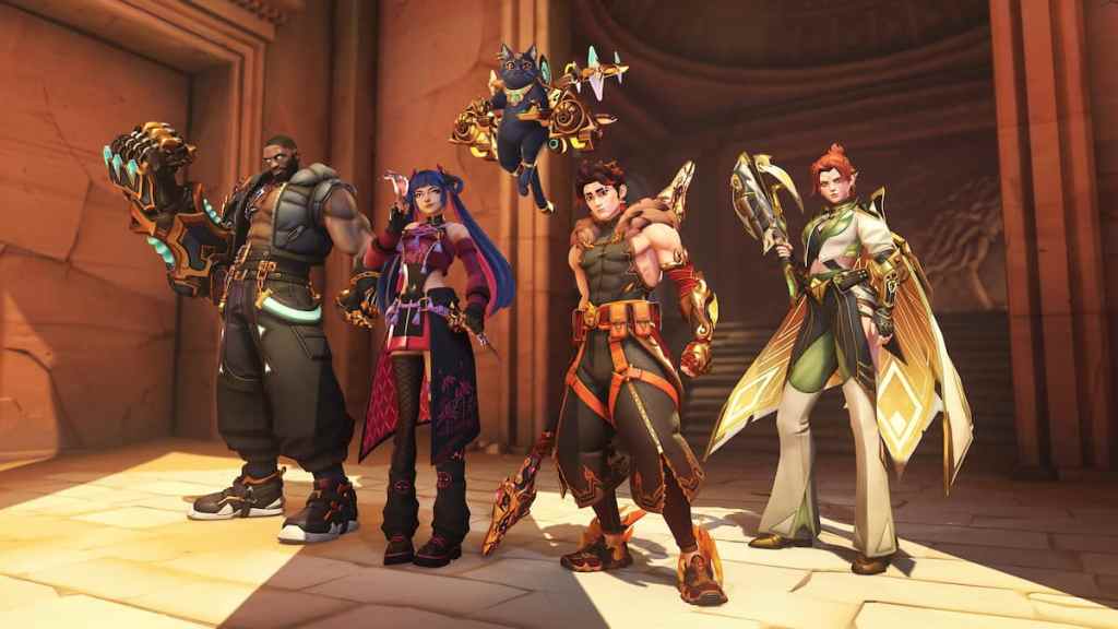 Young Gods Overwatch skins