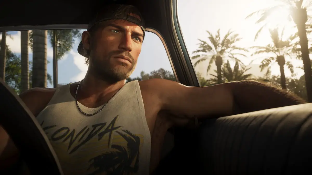 Jason GTA 6 in a car