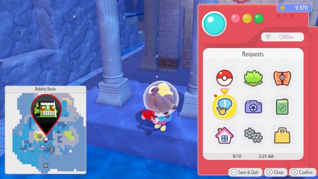 Ocean doors map location in pokopia