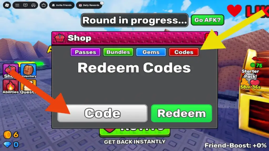 pass or explode how to redeem codes