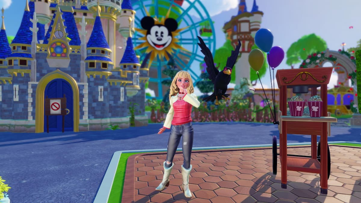 Standing by raven for jungle critter combination puzzle in disney dreamlight valley