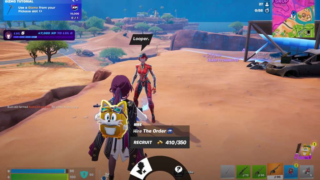 Preparing to hire a specialist in fortnite