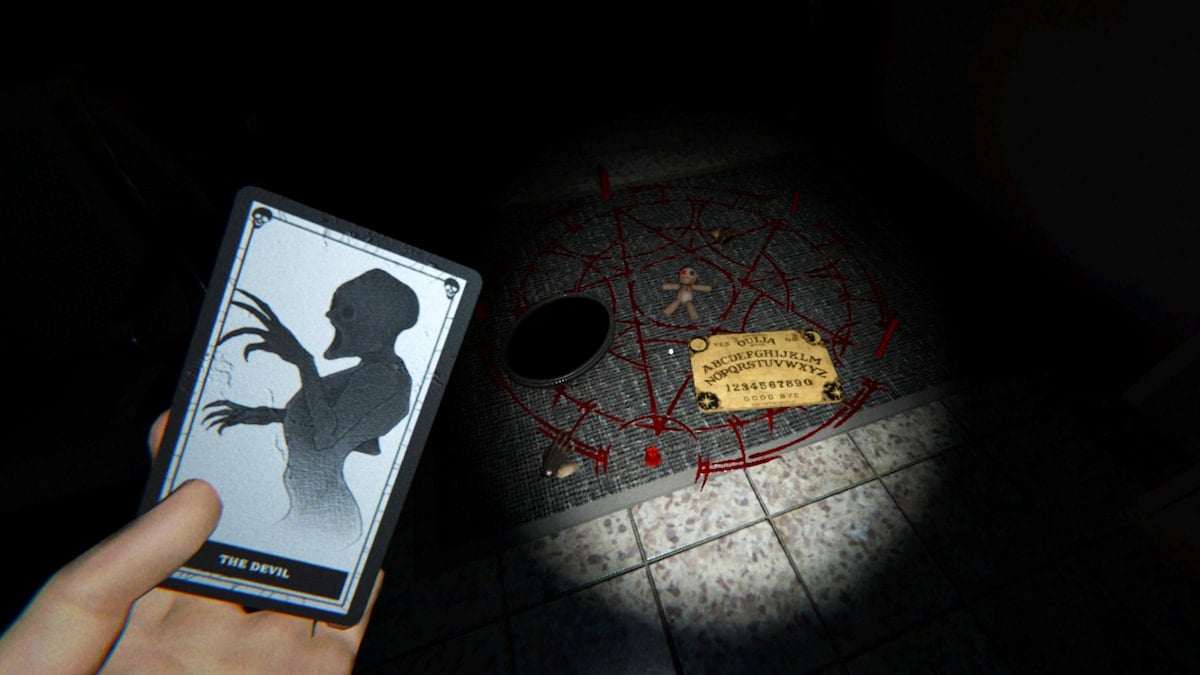 Cursed objects on prison restricted map gathered together in phasmophobia