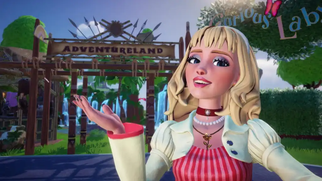How to solve Adventureland Entrance Puzzle #3 in Disney Dreamlight Valley Parks Floating Festival event