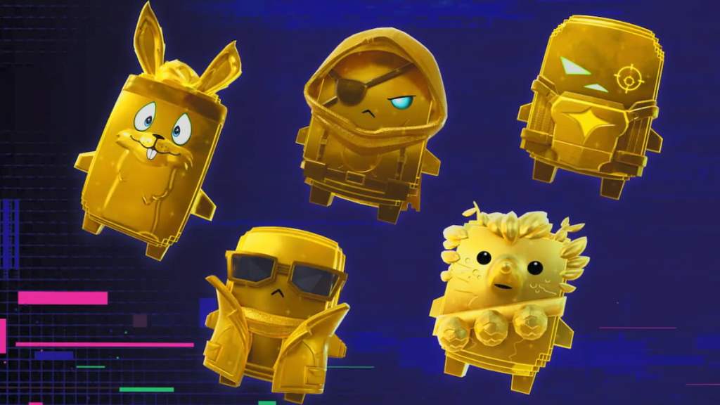 Gold Sprites in fortnite