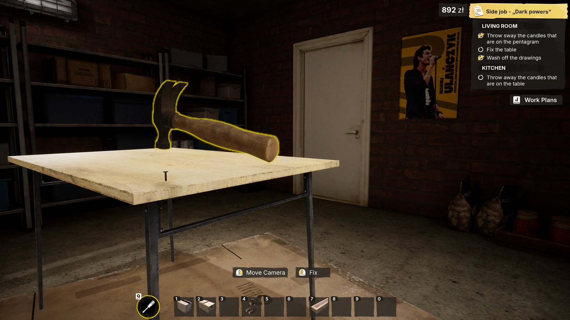 Repairing a table in Low-Budget Repairs