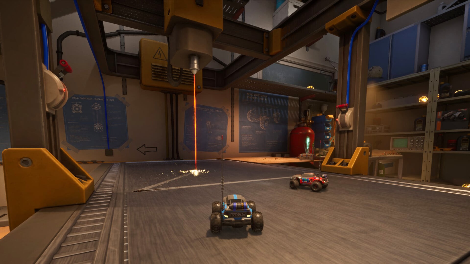 Driving RC cars in WheelMates