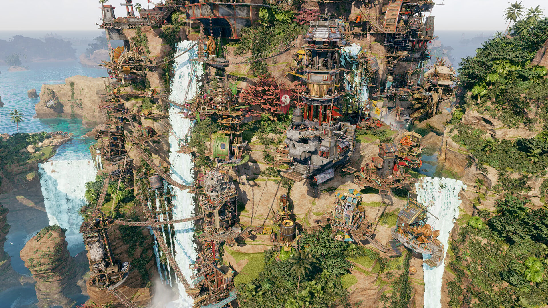 Buildings in Corsair Cove