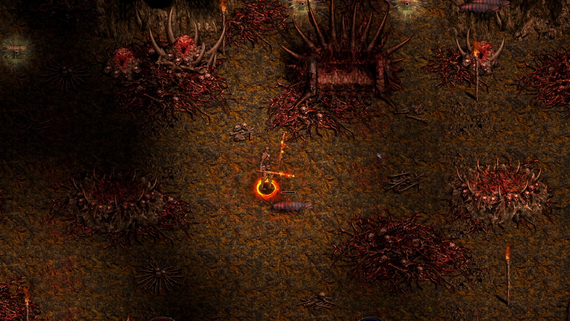 Fighting as the Paladin in Shadow Dungeon