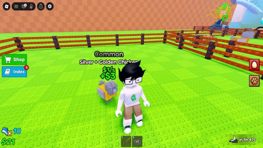 In-game screenshot of Steal an Egg