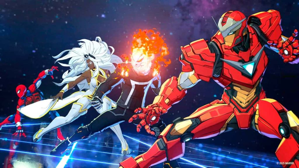 Marvel Tokon Fighting Souls Spider-Man Storm Ghost Rider Iron Man