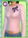 Mean Girls kit top in the sims 4