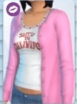 Mean Girls kit top in the sims 4